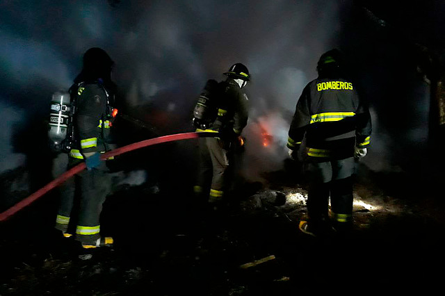 Desconocidos provocan ataque incendiario en predio forestal en Cañete