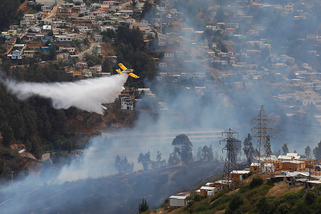 Notoria baja de incendios forestales: solo dos se mantienen activos