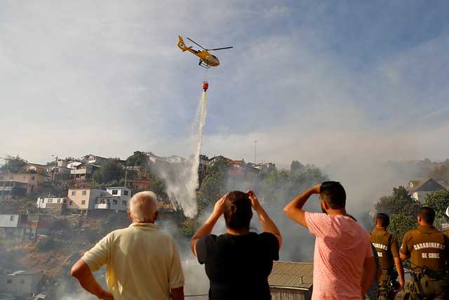 Cuatro incendios activos: el de Santo Domingo ya ha consumido 1.800 hectáreas