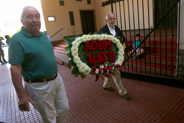 Expresidente Frei y esposa asistieron a velatorio de Alberto “Gato” Gamboa