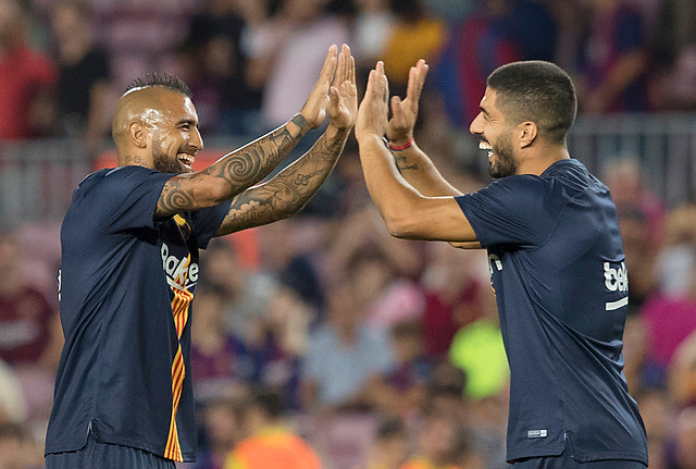 Suárez encandilado con Vidal: “Ha entrado de manera espectacular en el equipo”