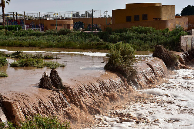 Lluvia en Calama igualó registro que databa desde 1972