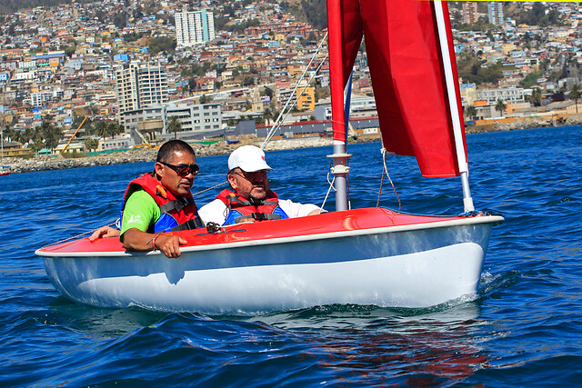 Ministro Moreno inaugura primera semana de la vela inclusiva en Valparaíso