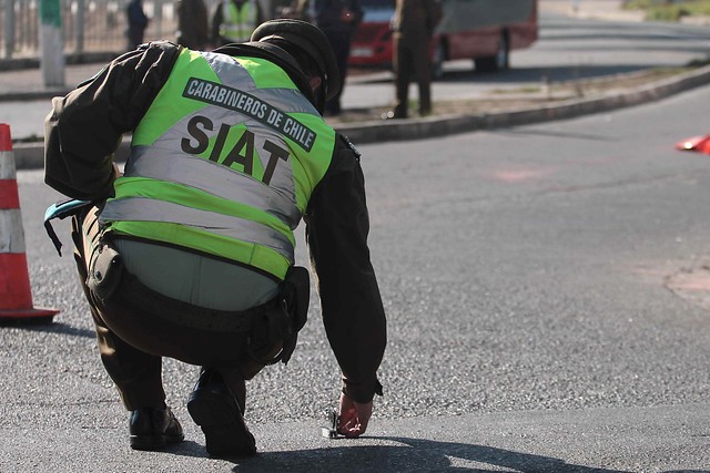 Hallan dos granadas de mano tras un accidente automovilístico en Concón