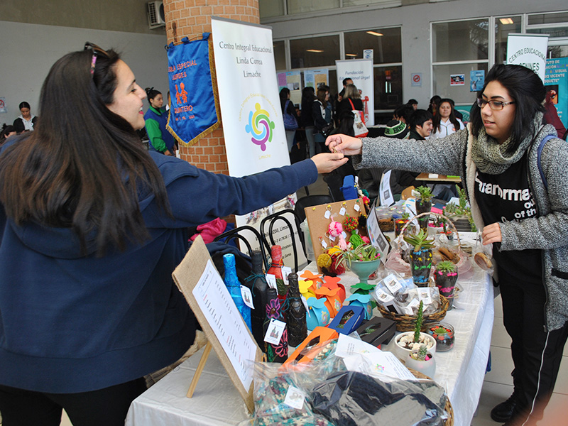 Establecimientos de toda la región participan en la IV Feria de Autogestión y Emprendimiento Inclusivo de UST Viña del Mar