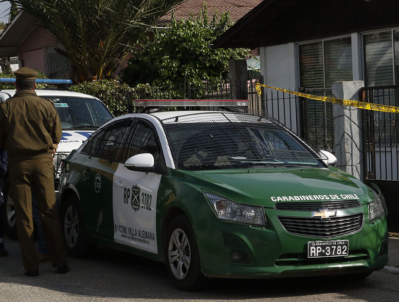 Villa Alemana: detuvieron a delincuentes que golpearon y robaron a motociclista