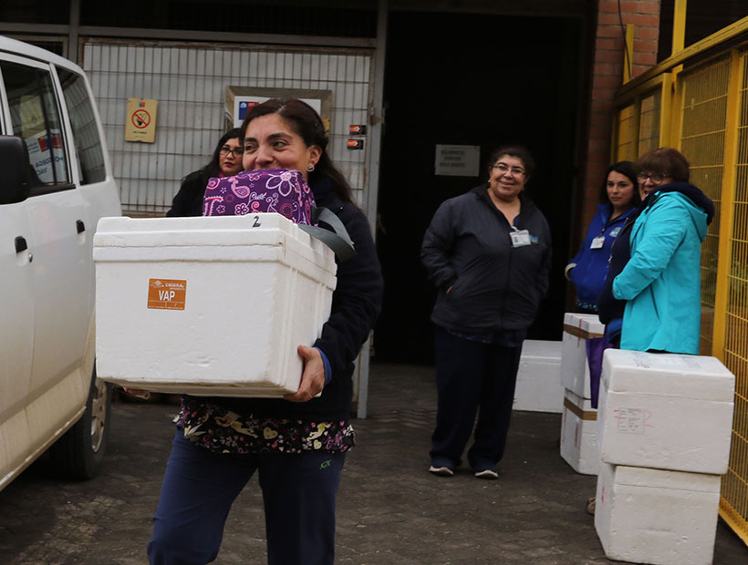 Vacunas contra la influenza llegaron a Valparaíso