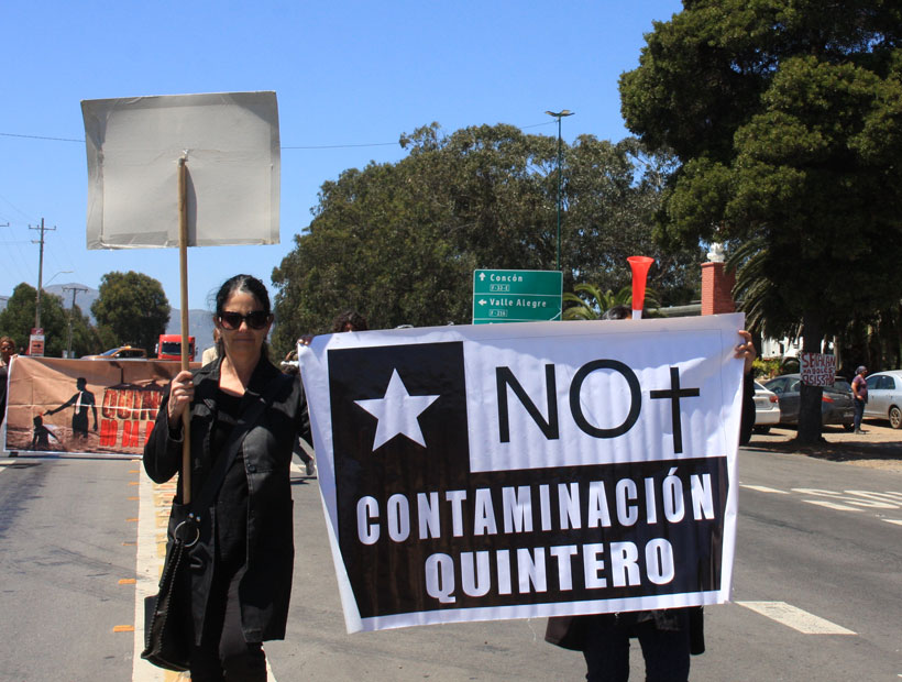 Concejal de Quintero: “Nos están condenando a muerte”