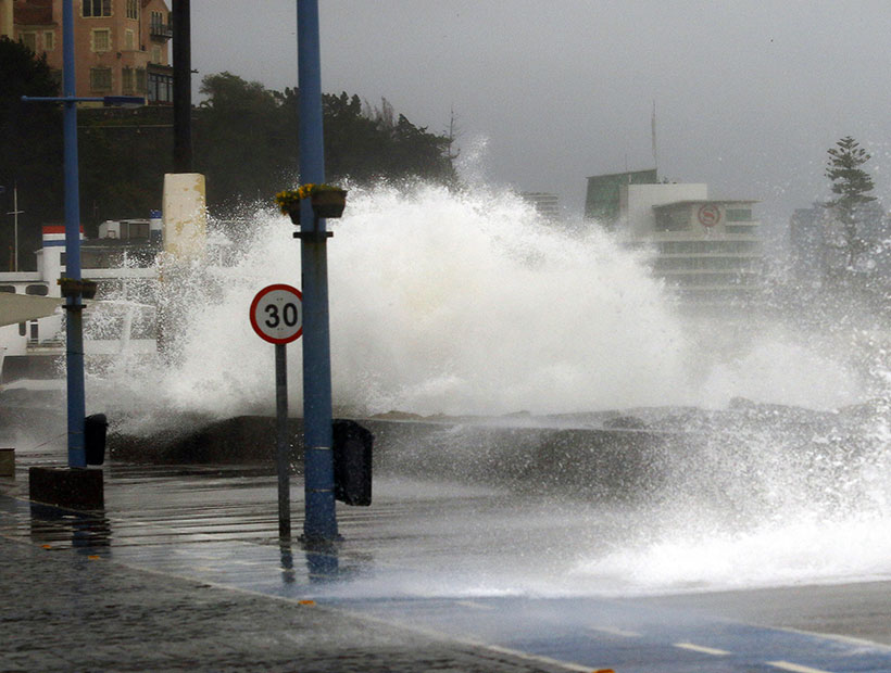 Valparaíso: Marejadas llegarán a la región hoy