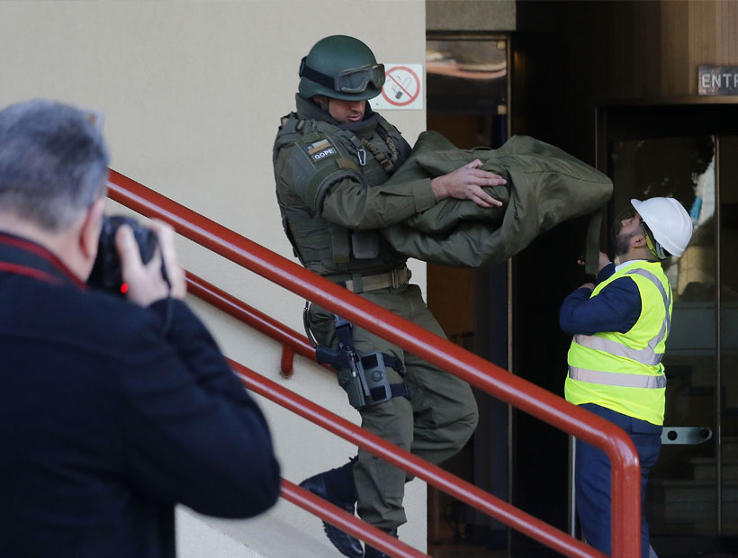 Cámaras podrían mostrar minutos antes al estallido de una bomba de ruido