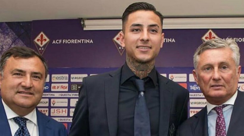 Pulgar escribió mensaje en Instagram en su arribo a la Fiorentina