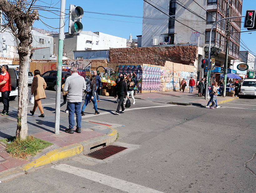 Pedro Montt: murió vendedor ambulante