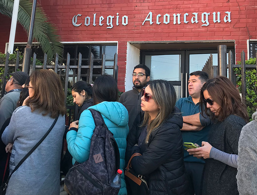 Descarta suspender clases por amenaza de tiroteo en el Colegio Aconcagua