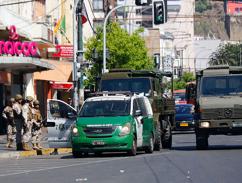 Valparaíso: declaran toque de queda a partir de las 20:00 horas en la región