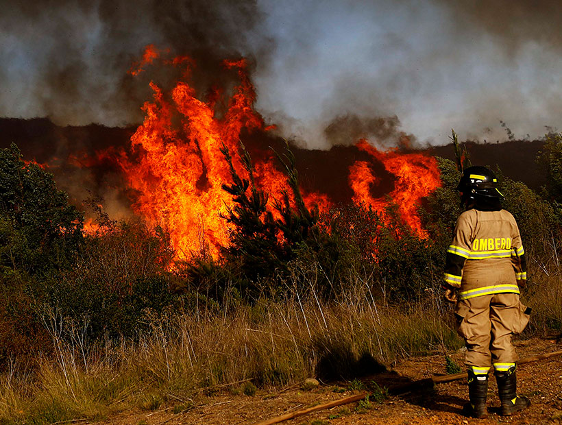 Valparaíso: Tres focos de incendio mantienen en Alerta Amarilla