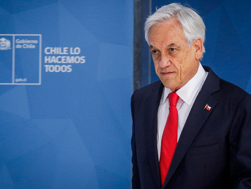 Partido estudia presentar una denuncia en contra de Sebastián Piñera