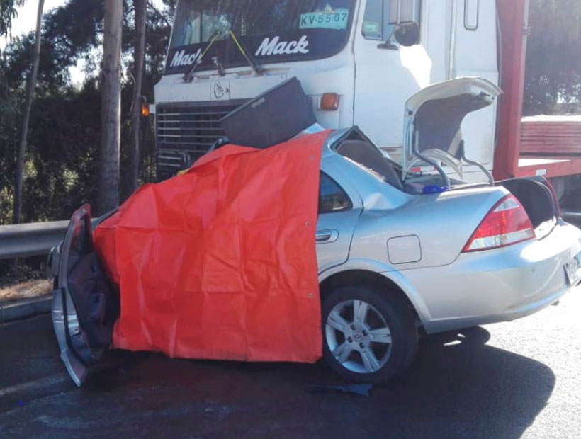 Accidente de tránsito entre Puchuncaví y Nogales causo la muerte de una mujer