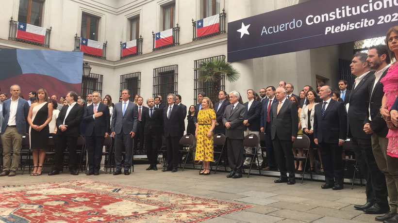 Sebastian Piñera: “Este plebiscito nos debe servir para dejar atrás la violencia y las divisiones”