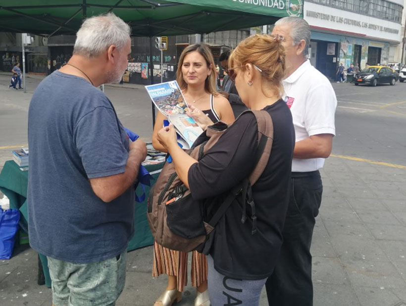 Briones por el el huevo que le lanzaron en la cabeza: “Fui cobardemente agredida por la espalda”