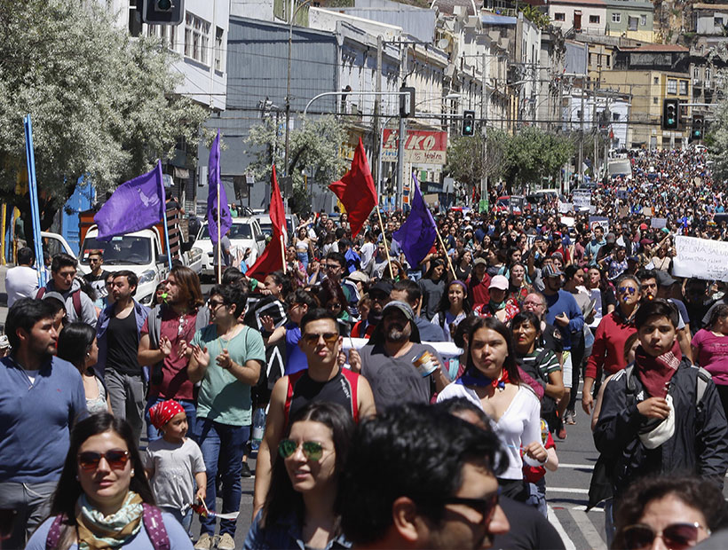 El 2 de marzo comenzarán las manifestaciones en Valparaíso