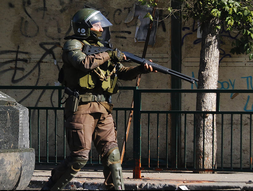 En Valparaíso la Corte limita el uso de bombas lacrimógenas y balines de goma a manifestaciones no pacíficas