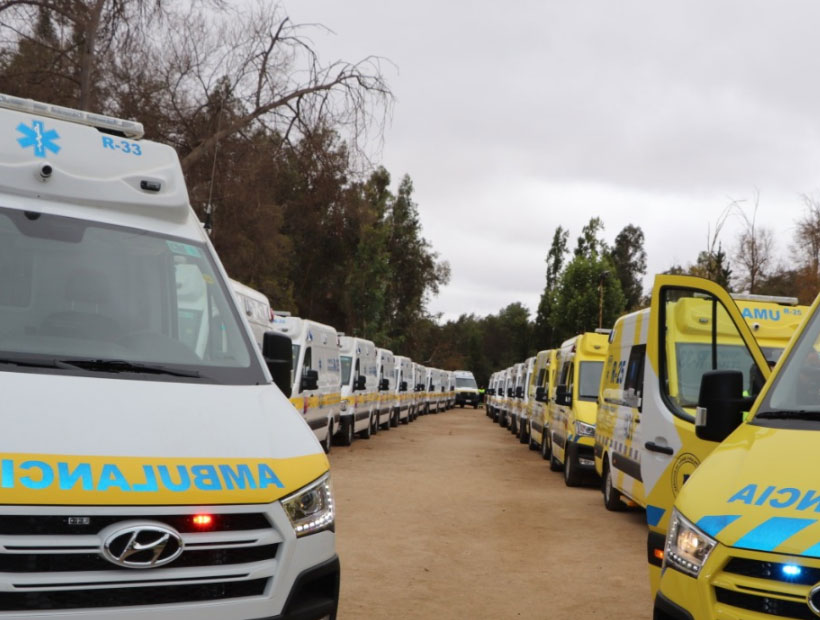 Viña-Quillota: Invierten $1 millón para nuevas ambulancias en la red del Servicio de Salud