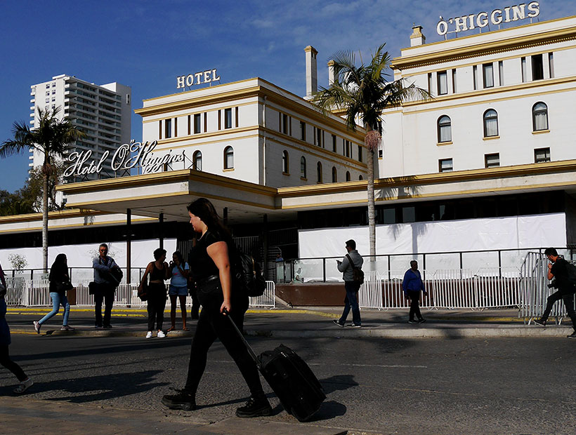 En Valparaíso el Hotel O’Higgins confirma el despido del 50% de sus empleados