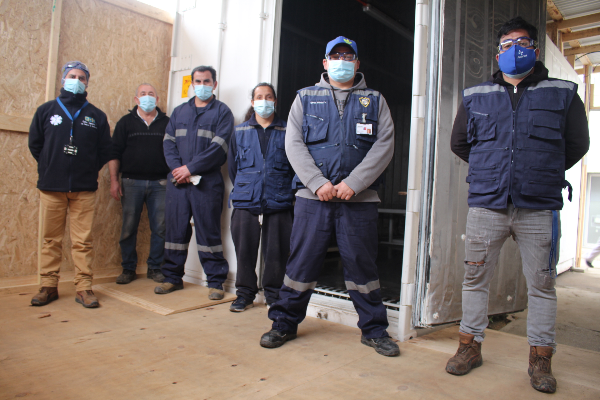 Hospital San Martín de Quillota habilitó morgue en contenedor refrigerado por pandemia Covid