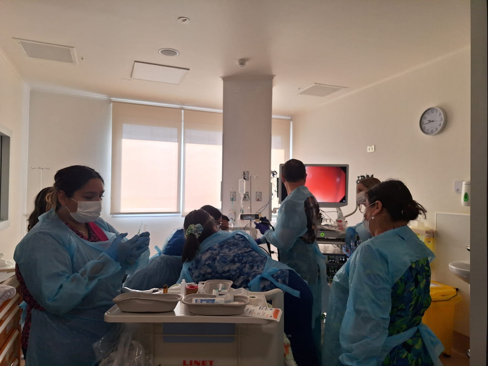 Hospital Biprovincial inició con pleno éxito procedimientos de endoscopía pediátrica